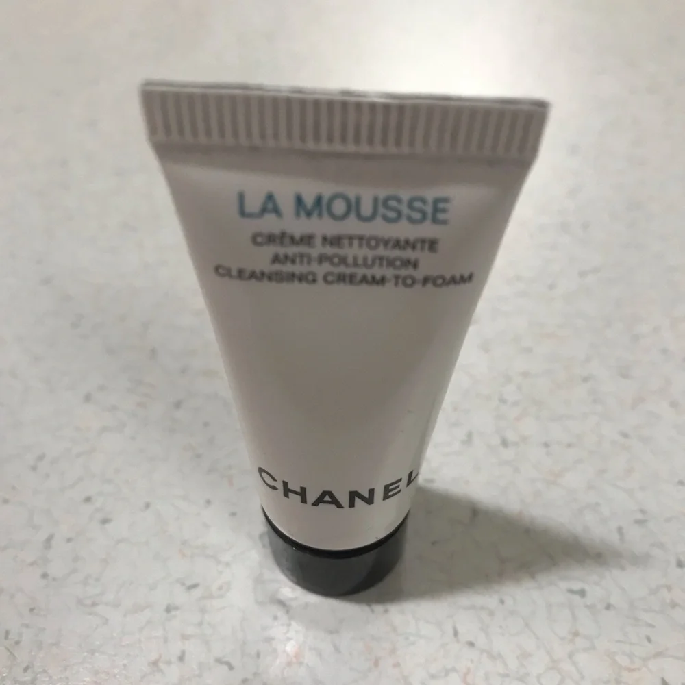 CHANEL Small Dust Bag & Sample Mascara Makeup Remover Cleansing Cream Face Cream
